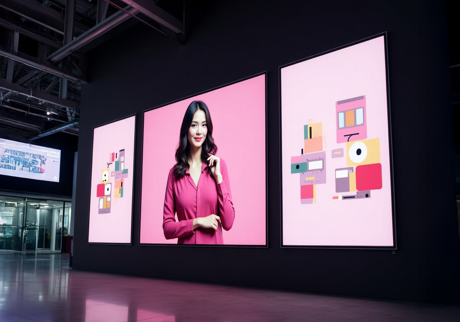 LED digital display board for product demonstrations