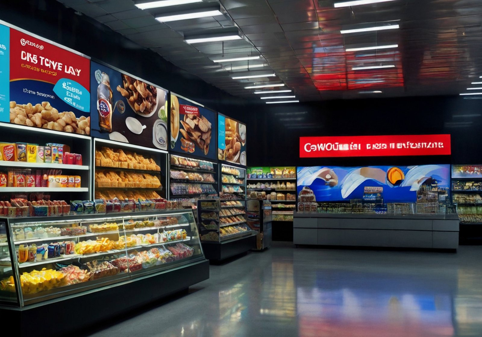 High-resolution LED display board for impactful advertising